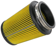 Airaid Universal Air Filter - Cone 4in Flange x 6in Base x 4-5/8in Top x 7in Height - Synthaflow Airaid Air Filters - Universal Fit
