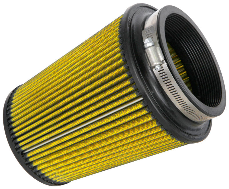 Airaid Universal Air Filter - Cone 4in Flange x 6in Base x 4-5/8in Top x 7in Height - Synthaflow Airaid Air Filters - Universal Fit