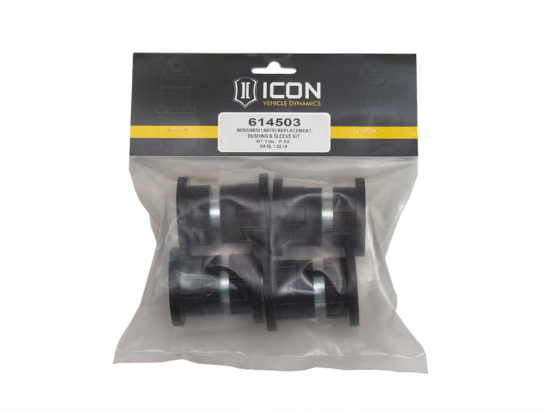 ICON 98500 / 98501 / 98550 Replacement Bushing & Sleeve Kit ICON Bushing Kits