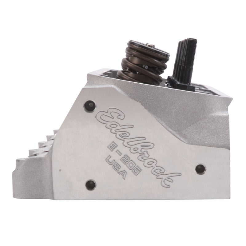 Edelbrock 1Pr SBF Cyl Head E-205 2 08 Intake Complete Assembled w/ Springs Edelbrock Heads