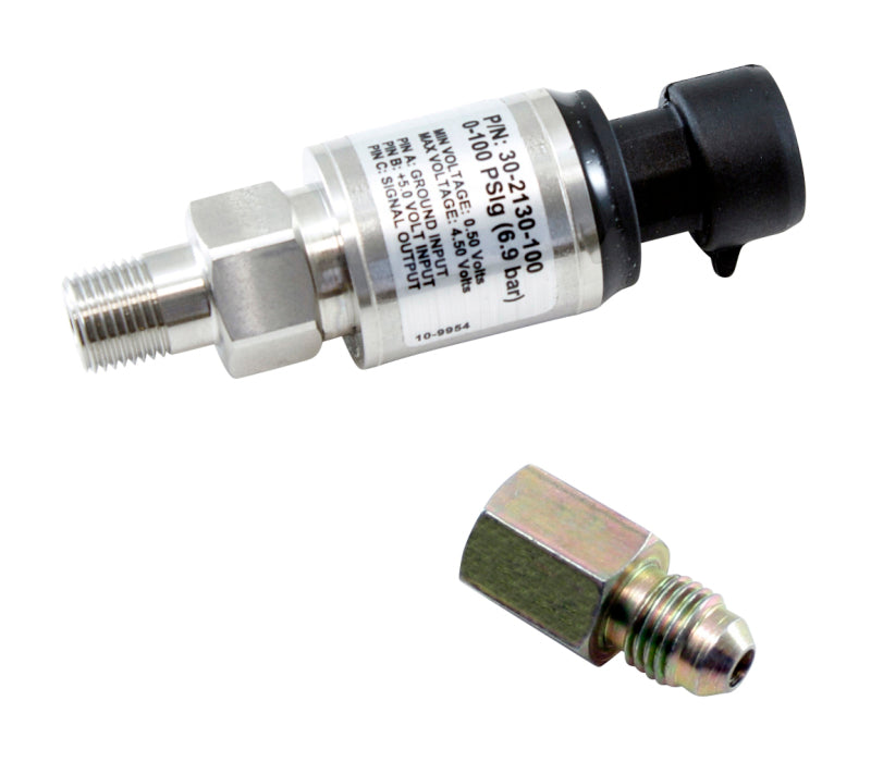 AEM 6.5 BAR MAP or 100 PSIG Stainless Steel Sensor Kit AEM Gauges