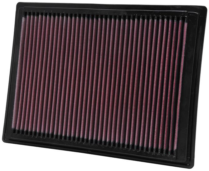 K&N 04-08 Ford F150 / 05-06 Expedition / 05-07 F250 SD / 05-06 Lincoln Navigator Drop In Air Filter K&N Engineering Air Filters - Drop In