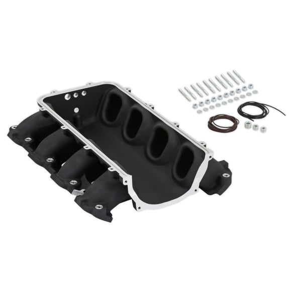 Holley Ultra Lo-Ram Manifold Base - GM Gen V LT 300-712BK HOLLEY EFI Autoparts