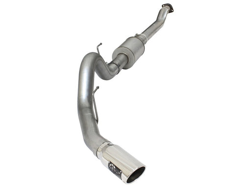 aFe Atlas Exhausts 4in Cat-Back Aluminized Steel Exhaust 2015 Ford F-150 V6 3.5L (tt) Polished Tip aFe Catback