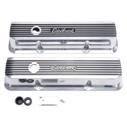 Edelbrock Valve Covers Elite II Ford FE 1958-76 Polished Edelbrock Valve Covers