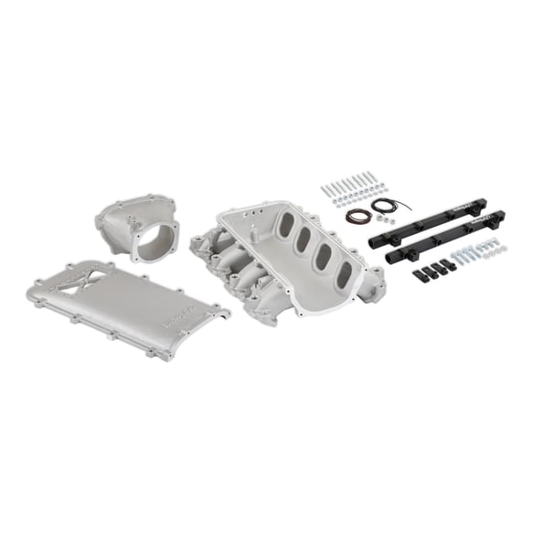 Holley Ultra Lo-Ram Manifold Kit and Port Injection Fuel Rails - GM Gen V LT 300-719 HOLLEY EFI Autoparts