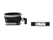 aFe 2020 Vette C8 Silver Bullet Aluminum Throttle Body Spacer / Works With aFe Intake Only - Black aFe Throttle Body Spacers