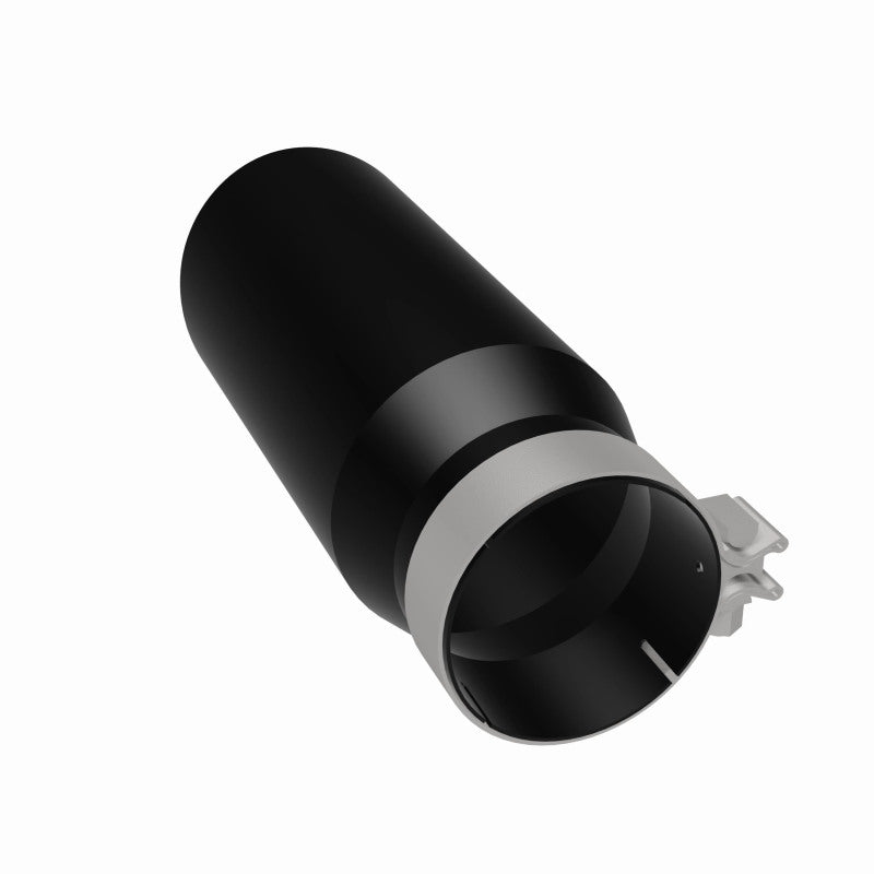MagnaFlow Tip Stainless Black Coated Single Wall Round Single Outlet 5in Dia 4in Inlet 13in L Magnaflow Catalytic Converter Universal