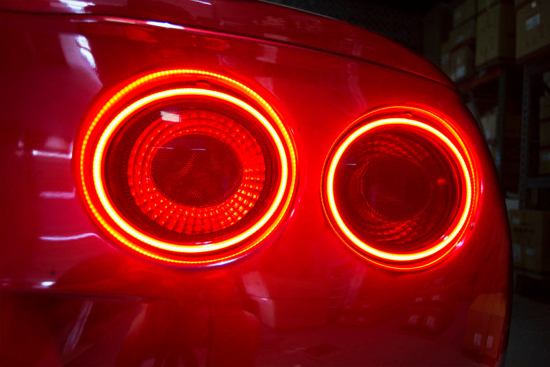 Oracle Chevy Corvette C6 05-13 LED Waterproof Afterburner Kit - Red ORACLE Lighting Fog Lights