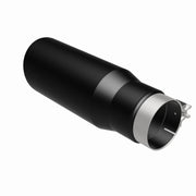MagnaFlow Tip Stainless Black Coated Single Wall Round Single Outlet 5in Dia 3.5in Inlet 14.5in L Magnaflow Catalytic Converter Universal