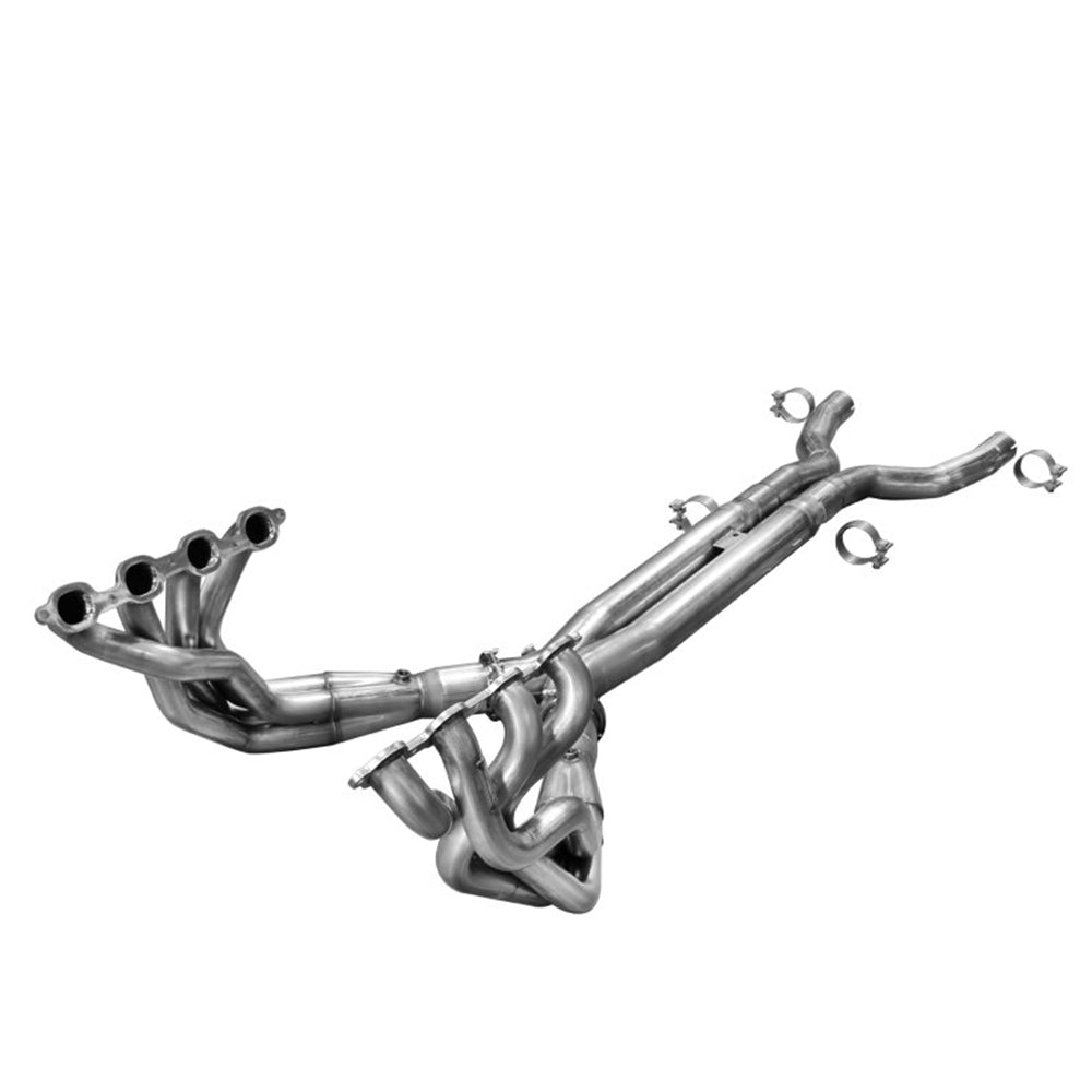 ARH C6/Z06 Corvette Race Headers  2" x  2-1/8" x 3-1/2" X Pipe with Connection Pipes Z06-06200312LSTCRNC