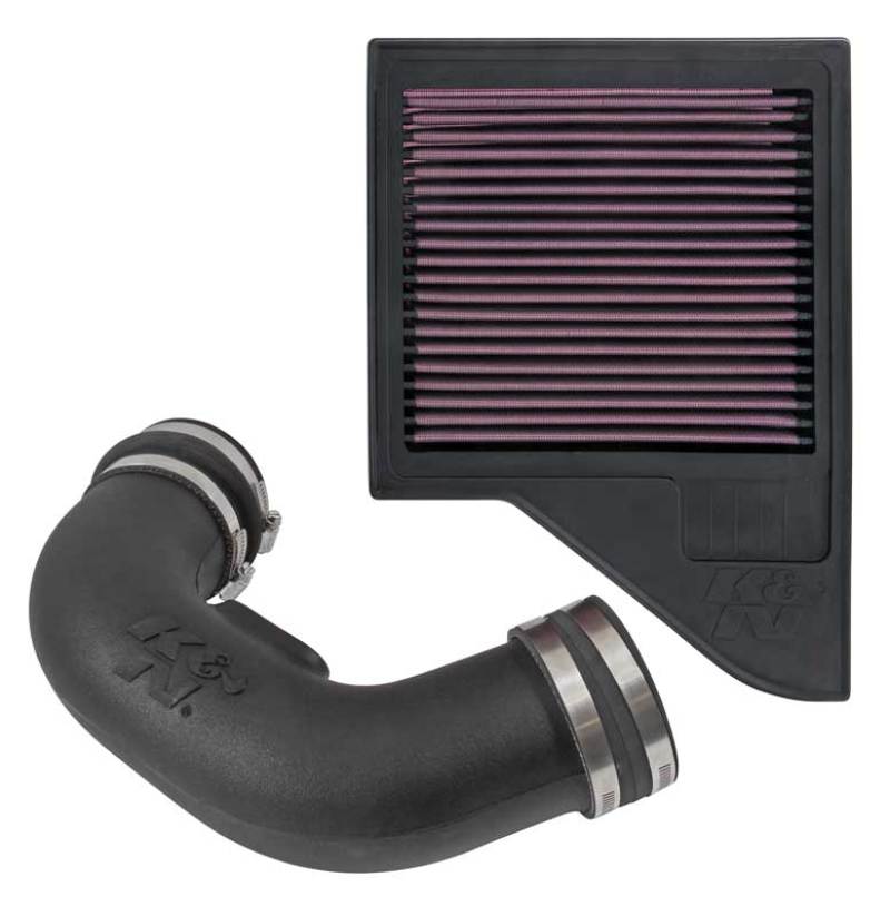 K&N 11-14 Ford Mustang GT 5.0L V8 Performance Intake Kit K&N Engineering Cold Air Intakes