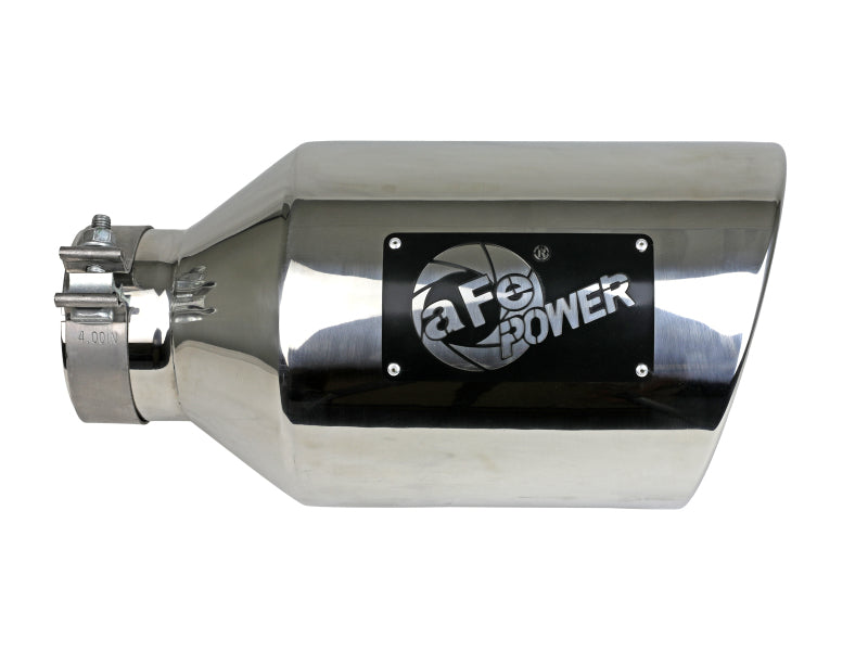 aFe Power MACH Force-Xp 304 Stainless Steel Clamp-on Exhaust Tip - Polished aFe Tips