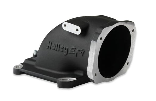EFI Throttle Body Intake Elbow-Black Finish 300-240BK HOLLEY Autoparts