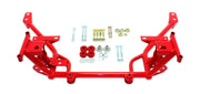 BMR 05-14 S197 Mustang K-Member w/ STD. Motor Mounts and STD. Rack Mounts - Red BMR Suspension Crossmembers