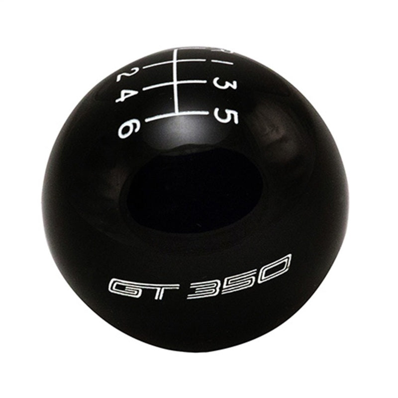 Ford Racing 15-19 Mustang GT350 6-Speed Shift Knob - Black Ford Racing Shift Knobs