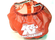 K&N PreCharger Wrap for E-3380 Filter - Red K&N Engineering Pre-Filters
