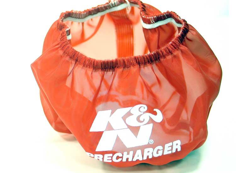 K&N PreCharger Wrap for E-3380 Filter - Red K&N Engineering Pre-Filters