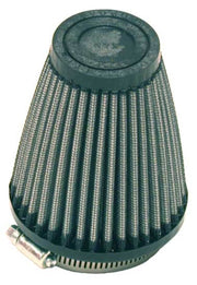 K&N Universal Rubber Filter 2 inch Top OD / 3.5 inch Base OD / 2.25 inch Flange ID / 4 inch Height K&N Engineering Air Filters - Universal Fit