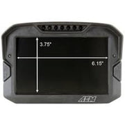 AEM CD-7 Logging GPS Enabled Race Dash Carbon Fiber Digital Display w/o VDM (CAN Input Only) AEM Gauges