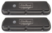 Edelbrock Valve Cover Victor Series Ford 289-302-351W CI V8 Low Black Edelbrock Valve Covers