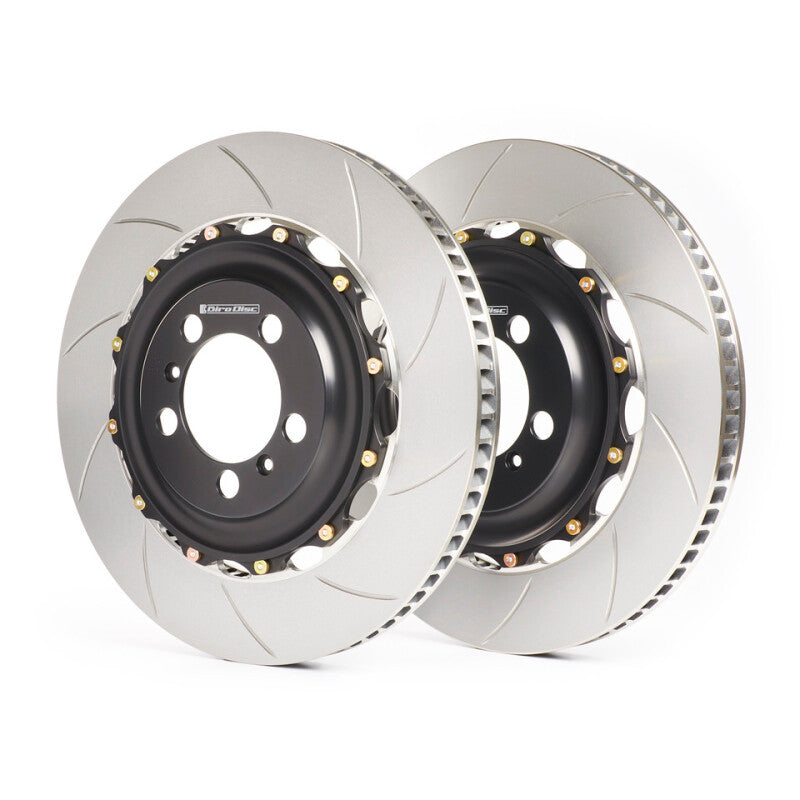 GiroDisc 2006 Audi R8 (Incl CCM) 380mm Slotted Front Rotors GiroDisc Brake Rotors - Slotted