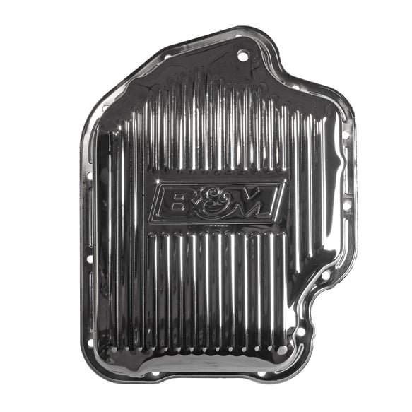 B&M Hi-Tek Deep Transmission Pan - Chrome 20289 B&M Autoparts