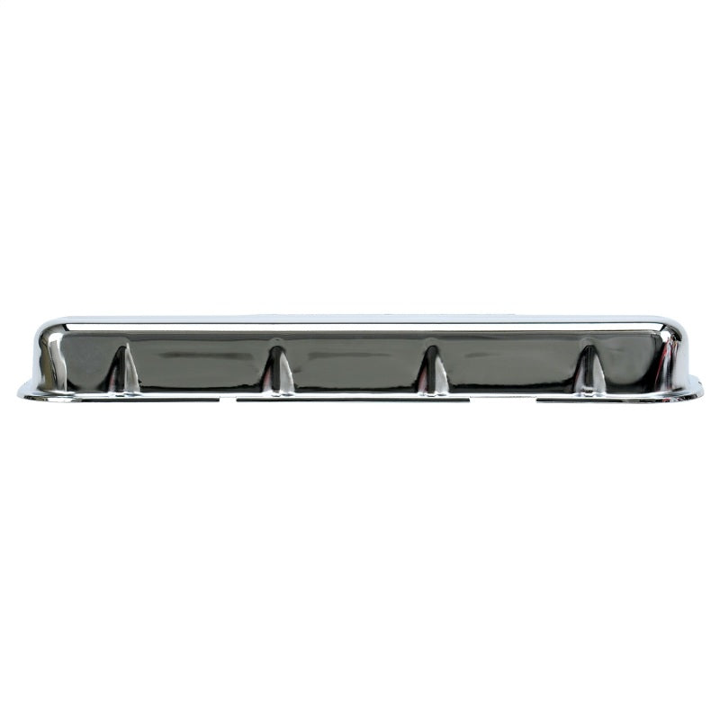 Edelbrock Valve Cover Signature Series Chevrolet 1965 and Later 396-502 V8 Low Chrome Edelbrock Valve Covers