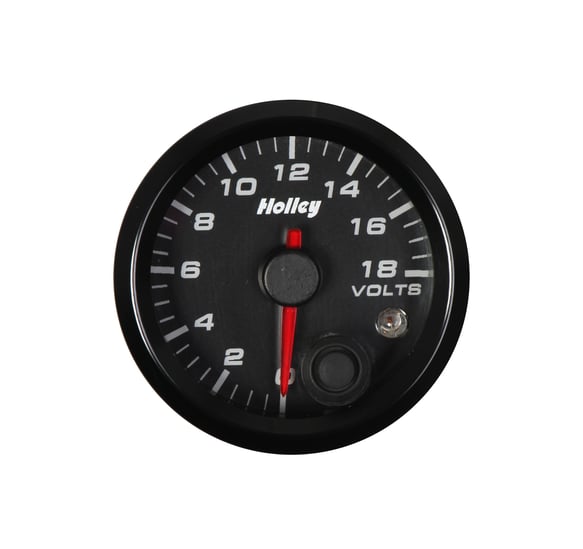 Holley Analog Style Voltage Gauge 26-603 HOLLEY Autoparts