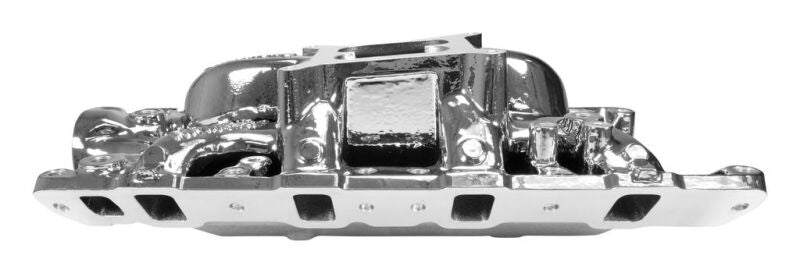 Edelbrock Ford Small-Block 289-302-347 RPM Air-Gap Intake Manifold - Chrome Plasma Finish Edelbrock Intake Manifolds