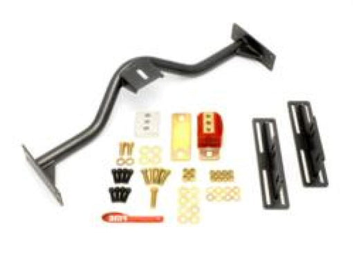 BMR 67-69 1st Gen F-Body Transmission Conversion Crossmember TH350/PG/700R4/4L60E - Black Hammertone BMR Suspension Crossmembers