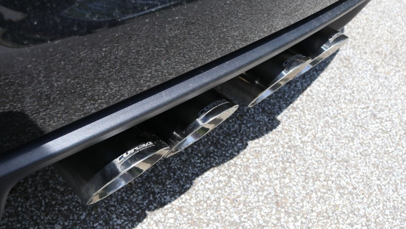 Corsa 2009-2013 Chevrolet Corvette (C6) 6.2L Polished Sport Axle-Back Exhaust w/4.5in Tips CORSA Performance Axle Back