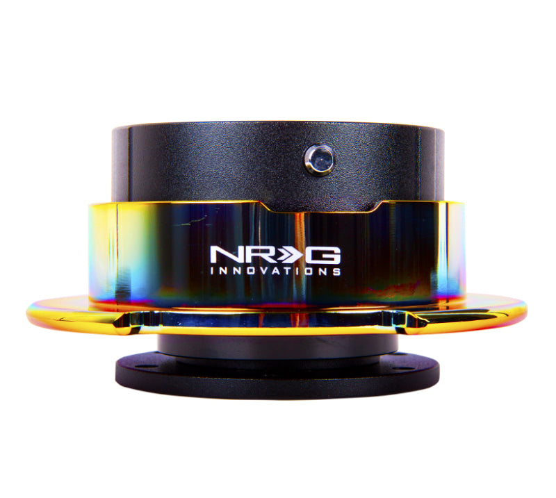 NRG Quick Release Gen 2.5 - Black Body / Neochrome Ring NRG Quick Release Adapters