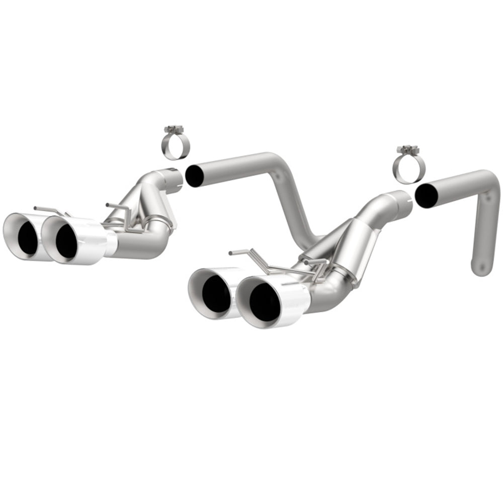 MagnaFlow 09-11 Chev Corvette V8 6.2L Comp Series Quad Center Rear Exit SS Cat-Back Perf Exhaust 15283