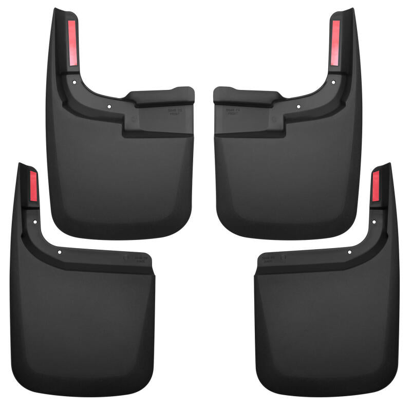 Husky Liners 2017 Ford F-250/F350 Custom-Molded Front and Rear Mud Guards Husky Liners Mud Flaps