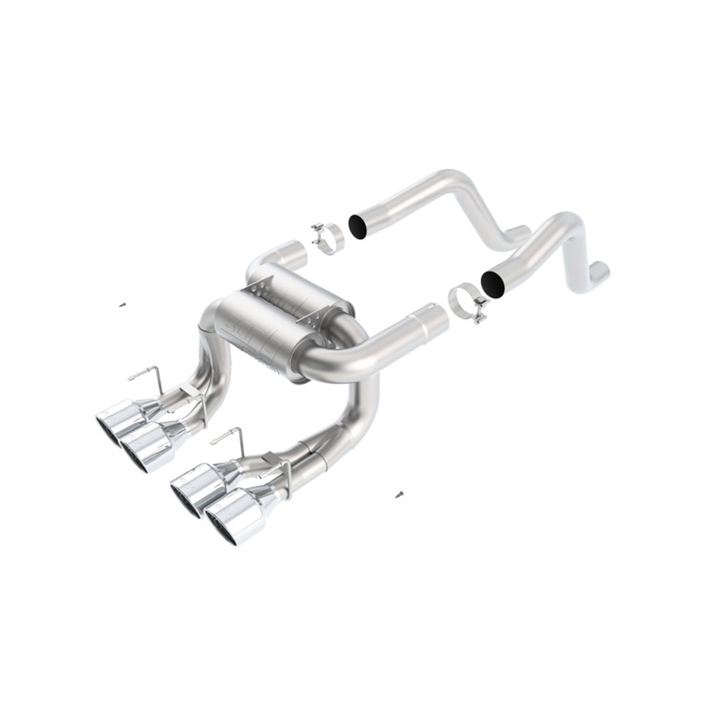 Borla 06-12 Chevrolet Corvette Z06/ZR1 6.2L/7.0L 8cyl Aggressive ATAK Exhaust (rear section only) 11822