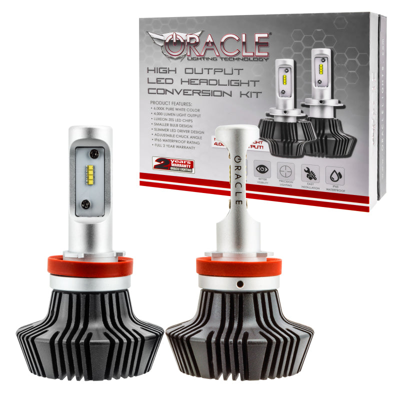 Oracle H11 4000 Lumen LED Headlight Bulbs (Pair) - 6000K ORACLE Lighting Bulbs