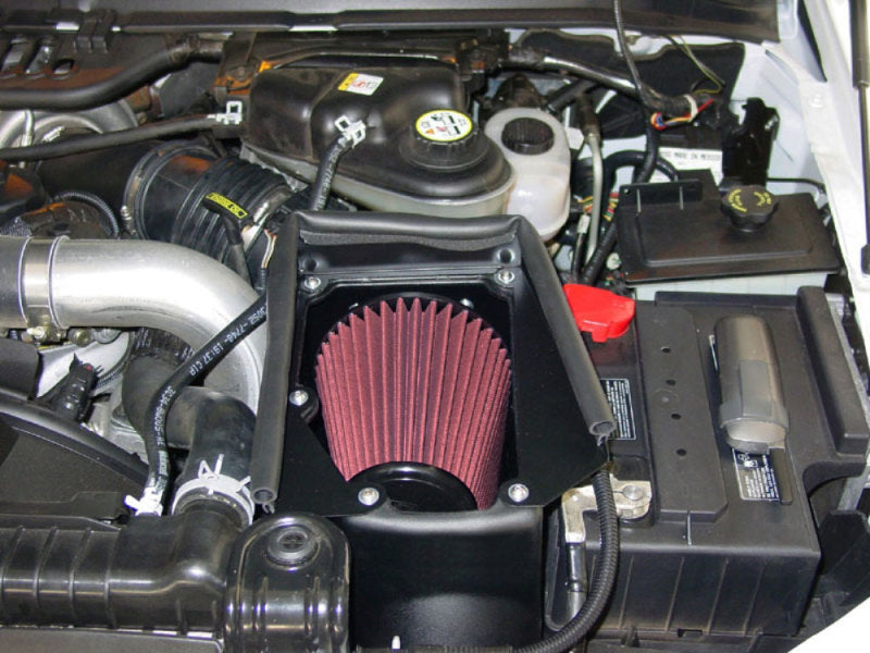 Airaid 03-07 Ford Power Stroke 6.0L Diesel MXP Intake System w/o Tube (Oiled / Red Media) Airaid Cold Air Intakes