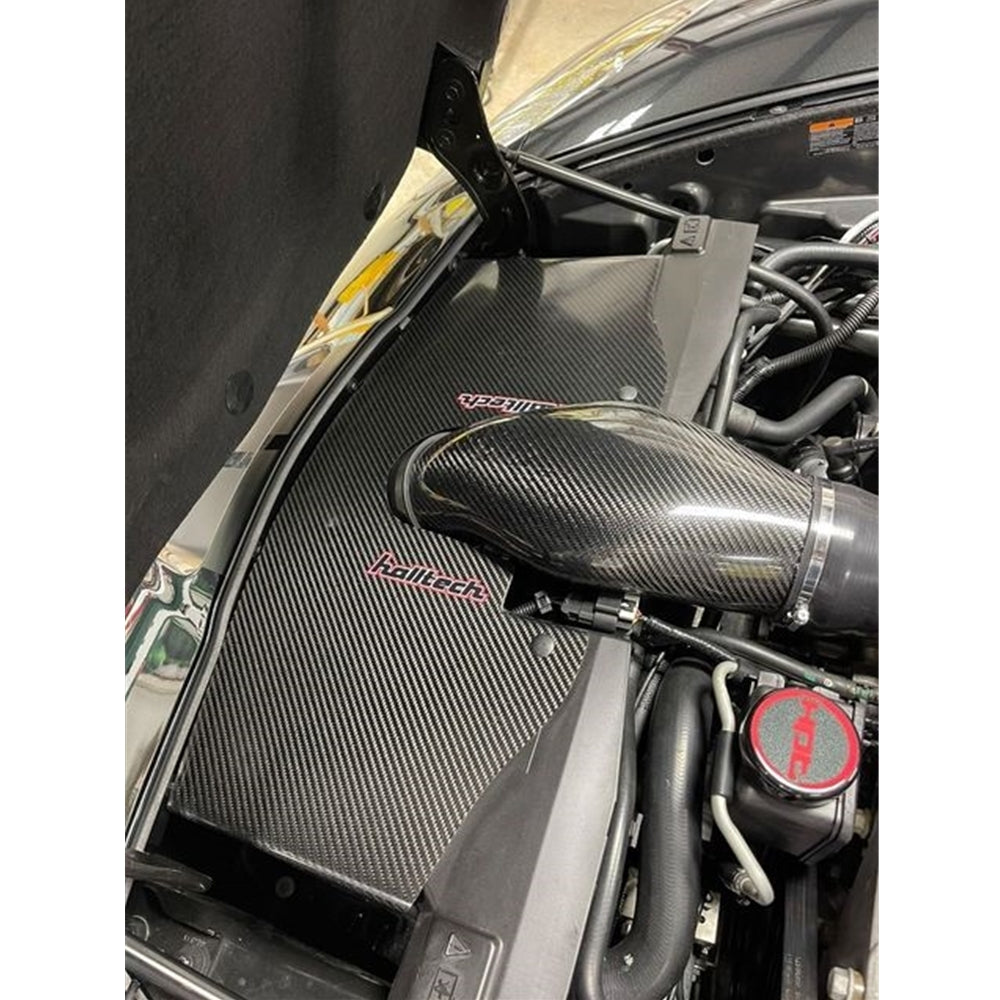 Halltech Beeline 2008-2013 Corvette C6 LS3 CF112 Package with Carbon Fiber Intake & Beehive Stock Throttle Body