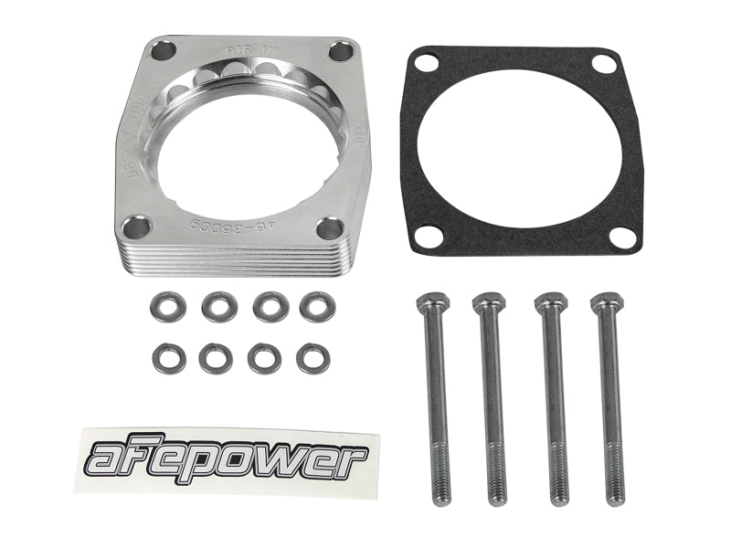 aFe Silver Bullet Throttle Body Spacer TBS 17-19 Nissan Patrol (Y61) I6-4.8L aFe Throttle Body Spacers