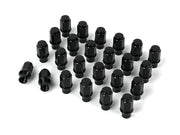 ICON Alloys Lug Nut Kit Black - 14x1.5 - 24 Lug Nuts w/ Custom Shank ICON Lug Nuts