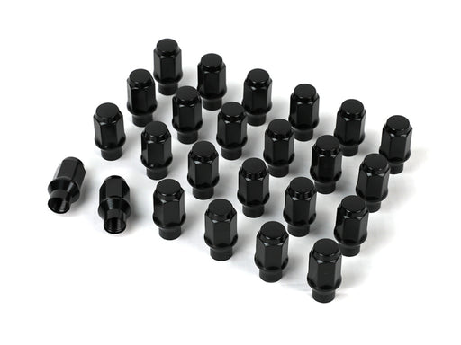 ICON Alloys Lug Nut Kit Black - 14x1.5 - 24 Lug Nuts w/ Custom Shank ICON Lug Nuts