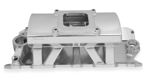 Sniper Sheet Metal Fabricated Intake Manifold Small Block Chevy 825011 HOLLEY EFI Autoparts
