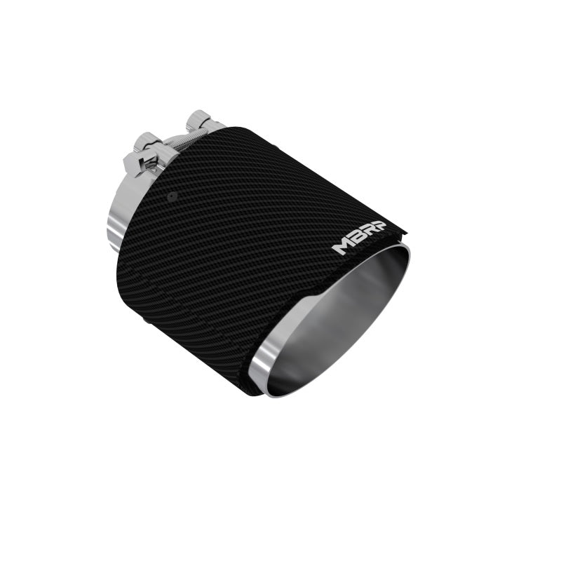 MBRP Universal Carbon Fiber Tip, 3in. ID./5in. OD./ 6.13in L. Angle Cut Dual Wall MBRP Tips