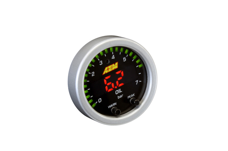 AEM X-Series Pressure 0-100psi Gauge Kit AEM Gauges