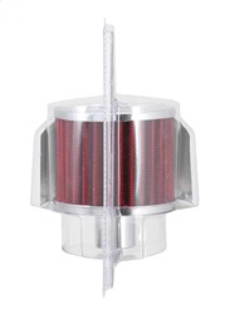 K&N 1.00in Flange ID x 3in OD x 2.5in Height Vent Filter K&N Engineering Air Filters - Universal Fit