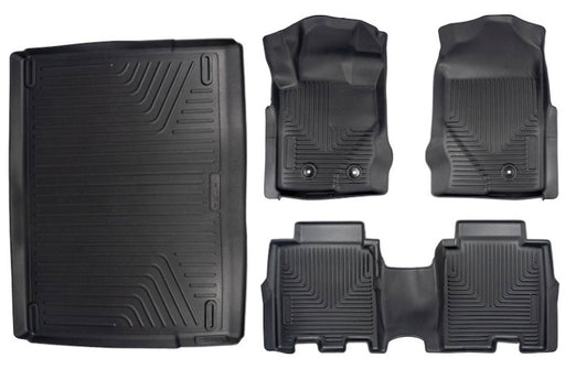 Roush 2021-2024 Ford Bronco 4DR Floor Liner Set Roush Floor Mats - Rubber