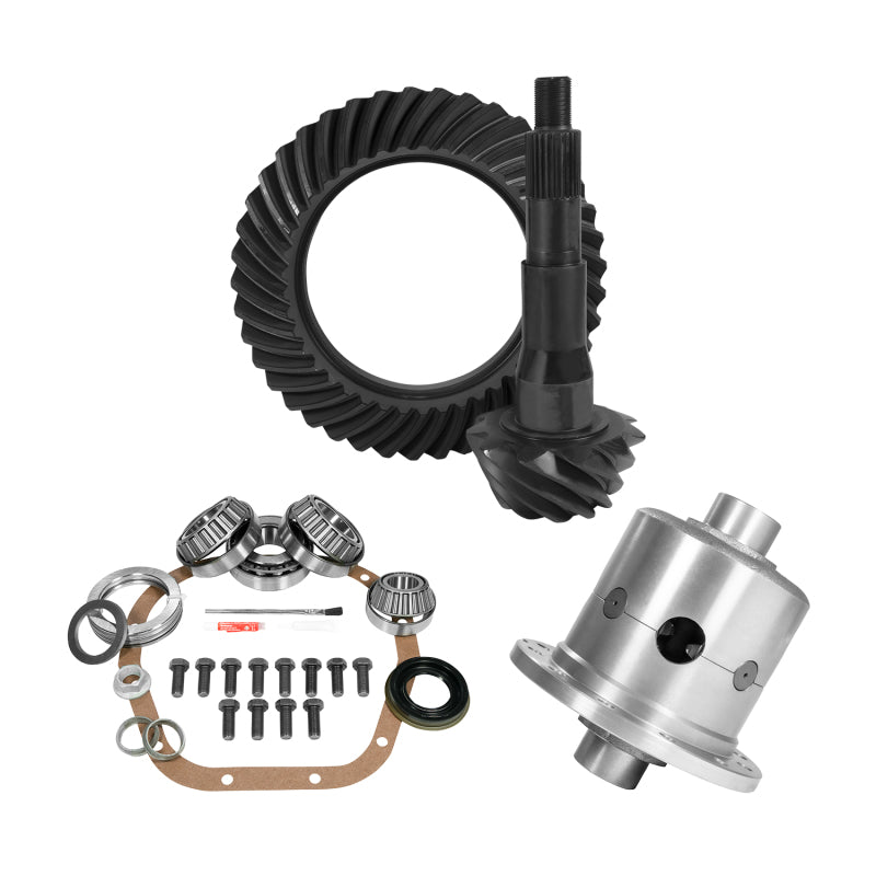 Yukon Gear 10.5in Ford 4.56 Rear Ring & Pinion Install Kit 35 Spline Positraction Yukon Gear & Axle Differential Install Kits