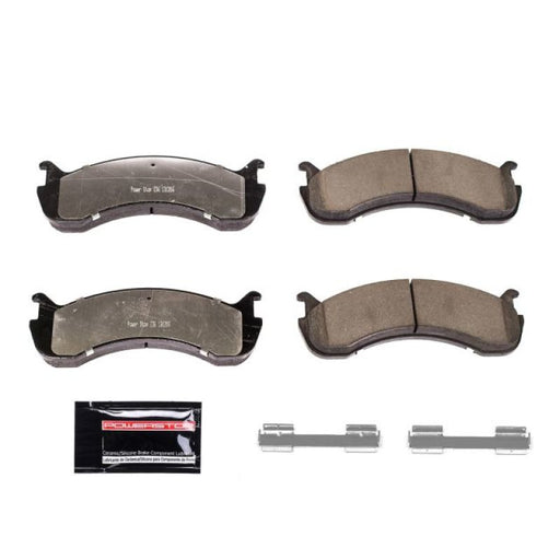 Power Stop 08-09 Ford F53 Front or Rear Z36 Truck & Tow Brake Pads w/Hardware PowerStop Brake Pads - Performance