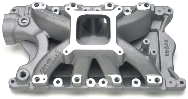 Edelbrock Ford Windsor Super Victor EFI Manifold 9 5In Deck Edelbrock Intake Manifolds